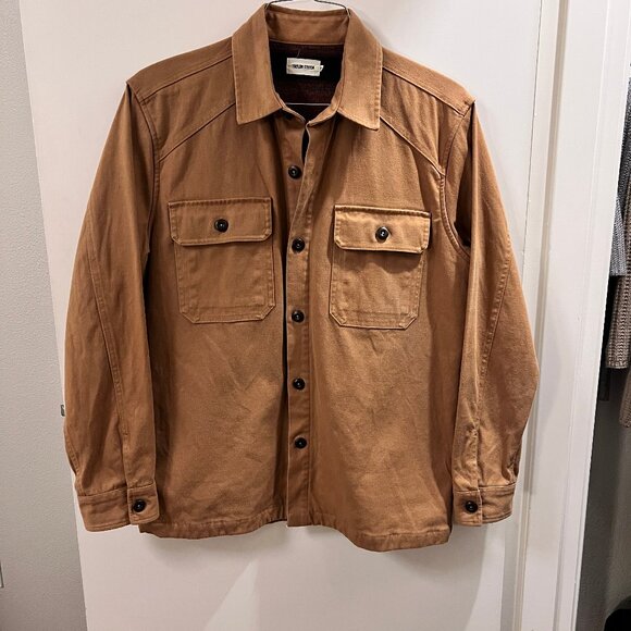 Taylor Stitch Lined Shop Shirt / Shirt Jac Tobacco / 44 XL - Picture 13 of 13